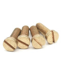 Top Tier Brass Slotted Cheese Head Screws Bulk Set M2 Through M8 Metric Fasteners close-up view of brass screws with slotted heads.