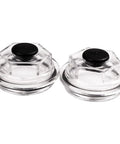 Pair Of 2-7/8 Inch Oil Bath Caps For Dexter Trailer Axles 6K 7K And 8000 Pound Drums Direct Replacement For 8-219 8-285 8-286