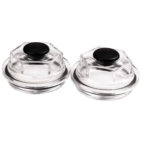 Pair Of 2-7/8 Inch Oil Bath Caps For Dexter Trailer Axles 6K 7K And 8000 Pound Drums Direct Replacement For 8-219 8-285 8-286