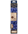 Packaged Harry Potter Marauder's Map Desk Mat XXL Gaming Desk Pad with iconic map design visible on box.