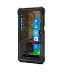 Rugged 6.5 Inch Mini Tablet PC With Windows 11 Iot And Intel N5100 8Gb Ram 128Gb Rom 4G Lte Gps Nfc Ip67 Waterproof 8000Mah Battery side view with Windows interface