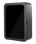 Badass Outdoor Lockable Cabinet For EV Chargers featuring clear tempered glass window, steel shell, 19.6x9.8x23.6 inches.
