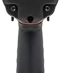1/2 Inch Air Impact Wrench Packin 960 Ft Lbs Of Raw Torque For Heavy Duty Wheel Removal And Quick Tire Swaps Weighs Just 4.4 Lbs close-up view of the handle