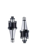 Premium Nt Fmb Face Milling Tool Holder For Cnc Milling Machines With Secure Collet Grip In Iso30 And Iso40 sizes, shown front and side.