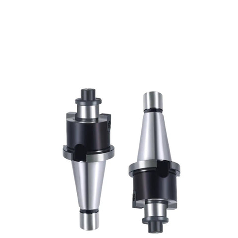 Premium Nt Fmb Face Milling Tool Holder For Cnc Milling Machines With Secure Collet Grip In Iso30 And Iso40 sizes, shown front and side.