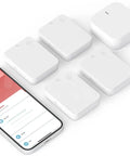 Smart Water Leak Detector 4 Pack With Zigbee Hub Kits Leak Alarm Works With Alexa And Google Home Ultra Sensitive Water
