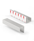 Adhesive Cabinet Pulls 5 Pack 3 To 9 Sixteen Inch Length Covers 3 Inch Hole Center No Drill Finger Pulls Stick On Cabinet Handles