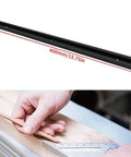 Beefy Pro Grade Aluminum T Track For Woodworking With T Slot Miter Jig, Table Saw And Router Bench Accessory, 400mm