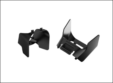 Sun Shield For Mavic Air 2 Drone Camera A Snug Snap On Accessory shown in black, lightweight design, set on white background.