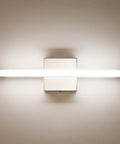 Modern Vanity Light Above Mirror 16 Inch 9W Soft Shadow Free Makeup Friendly Chrome Finish Bathroom Bar Light Natural White 4000K