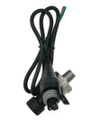 Stainless Steel Oil And Fuel Pressure Sensor Transducer With 1/8-27 NPT Thread 0-100 Psi Range, durable 316 stainless, IP65 waterproof, connector visible.