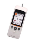 Heavy Duty Surface Roughness Tester SJ220 Portable Digital Surface Finish Gauge With Crisp Digital Reads And No Sweat Portability For Tight Machining Inspections Sealed In Box displaying Ra value on LCD.