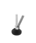 Totally Boss Swivel Furniture Leveling Feet With Glide Like Butter Smooth Action, Built Damn Tough Nylon Steel absorbs heavy loads up to 200 pounds per foot.