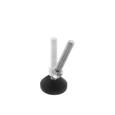Totally Boss Swivel Furniture Leveling Feet With Glide Like Butter Smooth Action, Built Damn Tough Nylon Steel absorbs heavy loads up to 200 pounds per foot.
