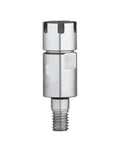Heavy Duty Shock Resistant Cutting Head Extension Rod For Cnc Mills And Lathes Built Like A Tank, silver steel construction.