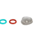 Ultimate 71 Piece TIG Welding Accessory Kit With Ceramic Nozzles Glass Cups And Gas Lenses Perfect For WP-17 WP-18 WP-26 Torch Upkeep: colored rubber O-rings and metal mesh guard.