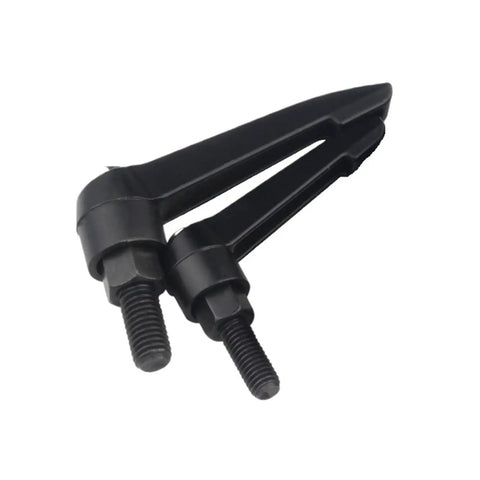 Heavy Duty Black M8 Adjustable Clamping Lever With No Sweat Quick Release Push Button And Rock Solid Grip For Shop Workholding And Garage Projects 1 Piece