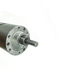Close-up of JGB37540B 12V DC Gear Electronic Starter with metal gearbox and precision encoder disk