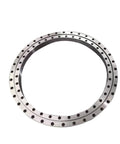 Heavy Duty Precision Cross Roller Bearing For Robotic Arms And Custom Rotary Tables Built Tough, circular steel component with holes.