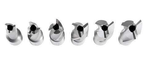 Pro Grade HSS Interchangeable Pilot And Counterbore Set 21-Piece With Case, Quick-Swap Pilot Kit With 14 Bits And 6 Counterbores, 3/8 Shank Holder, Size Range 0.187 To 0.229 And 5/16 To 5/8