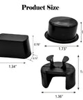 Tailgate Bushing Insert Kit And Hinge Upgrade For Most Pickup Trucks product size dimensions