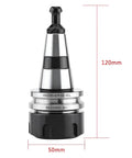 5 Pieces ISO30 ER32-45L Balance Collet Lathe Chuck G2.5 30000RPM CNC Tool Holder Stainless Steel dimensions 120mm x 50mm