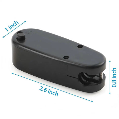 Premium Golf Putter Laser Pointer Putting Trainer Aim Line Corrector, black device 2.6x1x0.8 inches for alignment drills.