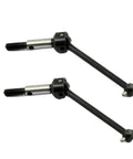 Beefed Up Steel Drive Shaft CVD Upgrade Kit For Sakura D3 CS XIS Zero S 1 10 Scale RC Drifting Car, two durable metal shafts.