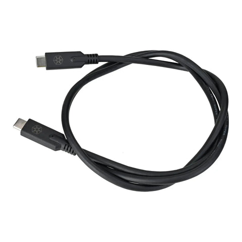 USB Type C cable for fast connections, compatible with Killer 4 Bay External Storage Enclosure With Real Hot Swap Tech For 3.5 And 2.5 Inch Drives.