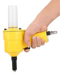 Professional Grade Pneumatic Rivet Gun With Knockout Grip Design And Killer Pull Power Air Powered Riveting Tool for metal fastening.
