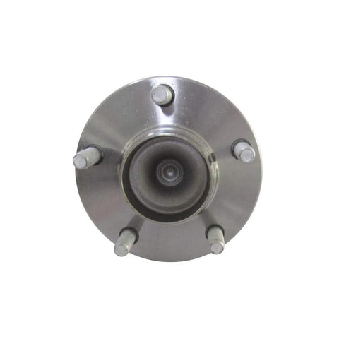 Front view of Rear Wheel Hub And Bearing Assembly For Mazda CX7 2007 2008 2009 2010 2011 2012 FWD With ABS 5 Lug Driver Or Passenger Side Replacement