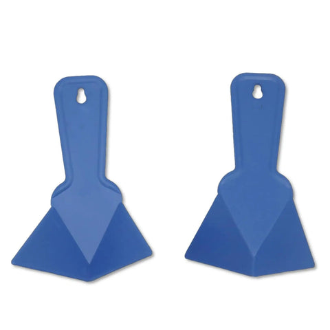 2 Pack 90 Degree Inside Corner Trowel For Drywall Mudding And Taping Plastic Slick Pro Grade Corner Finishing Tool 6.77 By 4.2 Inch