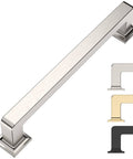 5 Inch Brushed Satin Nickel Cabinet Pulls 10 Pack Built To Last Kitchen Cabinet Hardware Handles With Two Screw Sizes For Cabinets Cupboards Drawers And More
