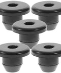 5 Piece Rubber Hydraulic Filler Plugs Set For 5 Sixteen Inch Holes Floor Oil Filler Bung And Automotive Jack Accessory Durable Heavy Duty Rubber Plug Kit