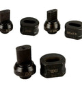 Oval Hydraulic Punching And Notching Die For Trimming And Metalworking Machines Heavy Duty Chrome Steel Construction 8x12mm