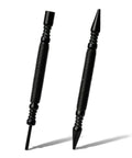 Two Piece Spring Loaded Nail Setter And Hinge Pin Remover Punch Set With Dual One Sixteenth And Three Thirty Second Inch Heads on white background.
