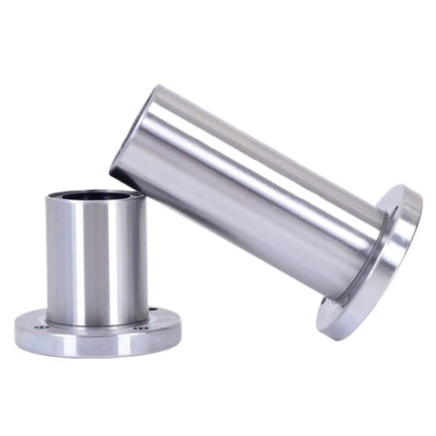 Round Flange Linear Motion Bearing LMF6-60UU For CNC Machines And 3D Printer Rails With Smooth Glide Pro Grade Precision Easy Install Durable Steel Construction Low Friction Performance, stainless steel round flange bearing