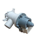 Drain Pump Motor Replacement for Drum Washing Machines Universal Fit for BEKO and Similar Models Restores Fast Draining Performance with Durable Plastic and Metal Housing Plug and Play Easy Install, gray drain pump motor