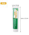 Two Pack Wall Mending Repair Cream With Scraper Quick Crack Fix For Home And Office DIY Patch Paste Easy To Use Self Adhesive Wall Hole Repair Paste shown in a tube with measurements 250g