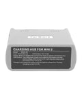 Dual Port Fast Charging Station For Two Drone Power Cells, Three Way Charger For Mini Series Drones, gray charging hub