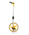 Hilitand Mechanical Measuring Wheel, 9999.9m Accuracy with yellow wheel and handle for precise measurements.