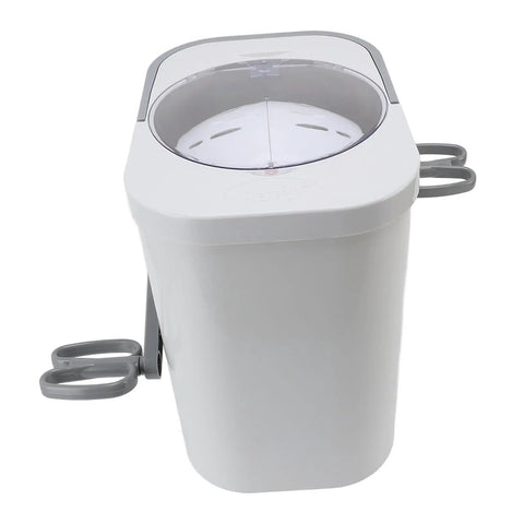 Manual Hand Crank Clothes Washer Portable Laundry Tumbler For RV Campers Apartments And Dorms Ditch The Plug No Electricity Needed Durable Plastic Tub