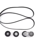 Durable Erb 3 6L V6 Belt Tensioner Pulley Drive Idler Kit For Jeep Grand Cherokee Dodge Charger Ram 1500 Models Years 2011 To 2019 Total Upgrade, belt and pulleys
