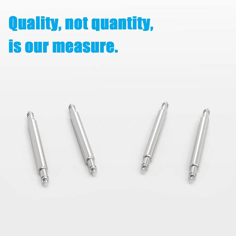 Stainless Steel Watch Pins 1.8mm Thick Heavy Duty Spring Bar 4 Pack Fits 18mm To 26mm Lug Widths For Replacing Watch Bands And Upgrading Your Gear Durable And Easy To Install.