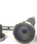 Threading And Tapping Attachment For Lathe Tailstock Die Holder Set Pro Grade Tool Steel arranged in a row