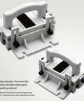 Heavy Duty Adjustable Three Way Force Push Block For Table Saws Jointers Stationary Power Tools Featuring Rugged Comfort Grip close-up view showing structure and grip details.