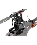 Close-up of AK420 Pro Electric RC Helicopter Kit With Blades For Outdoor Flight showcasing rotor assembly and durable frame.