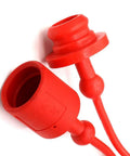 ISO A Tractor Hydraulic Quick Coupler Dust Cap And Female Plug Cover With Retention Ring Fits ISO 7241 And ISO 5675 Series A