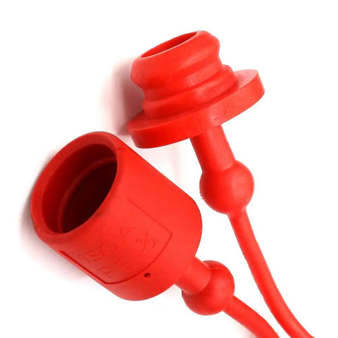ISO A Tractor Hydraulic Quick Coupler Dust Cap And Female Plug Cover With Retention Ring Fits ISO 7241 And ISO 5675 Series A
