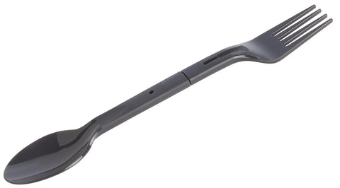 Wildfare Go 14 Piece Stainless Steel Camp Kitchen Set spork tool for versatile outdoor dining.